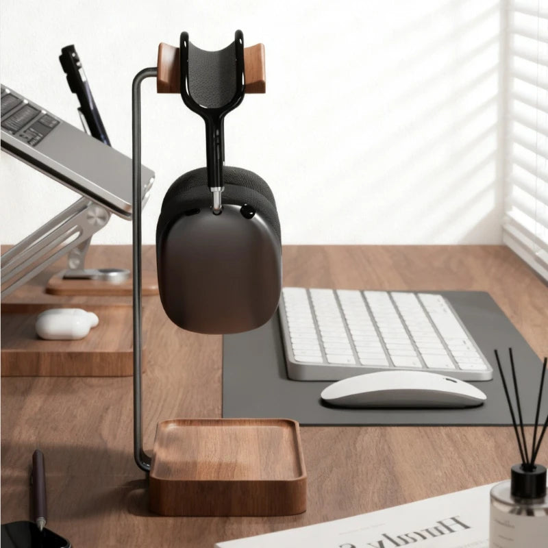 Walnut Headphone Stand from Soplira, product photo 3