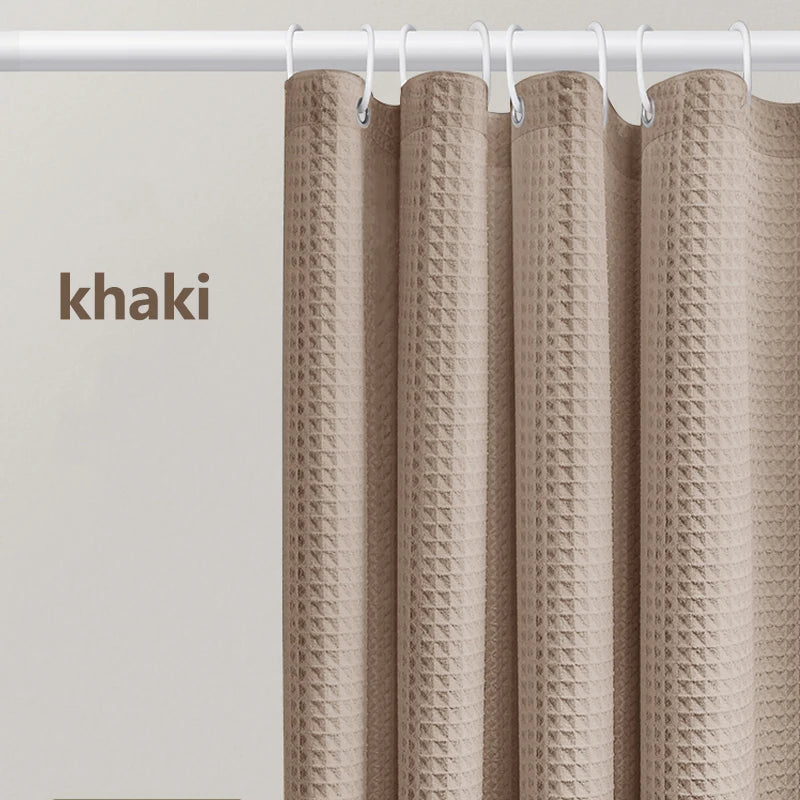 Waffle Shower Curtain, detail view 14