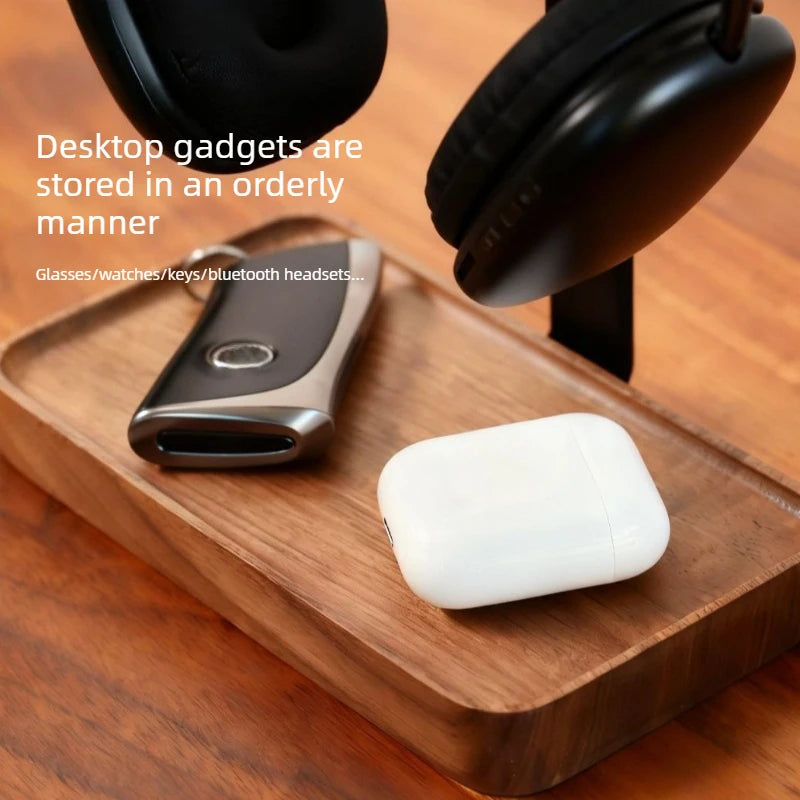 Walnut Headphone Stand from Soplira, product photo 2