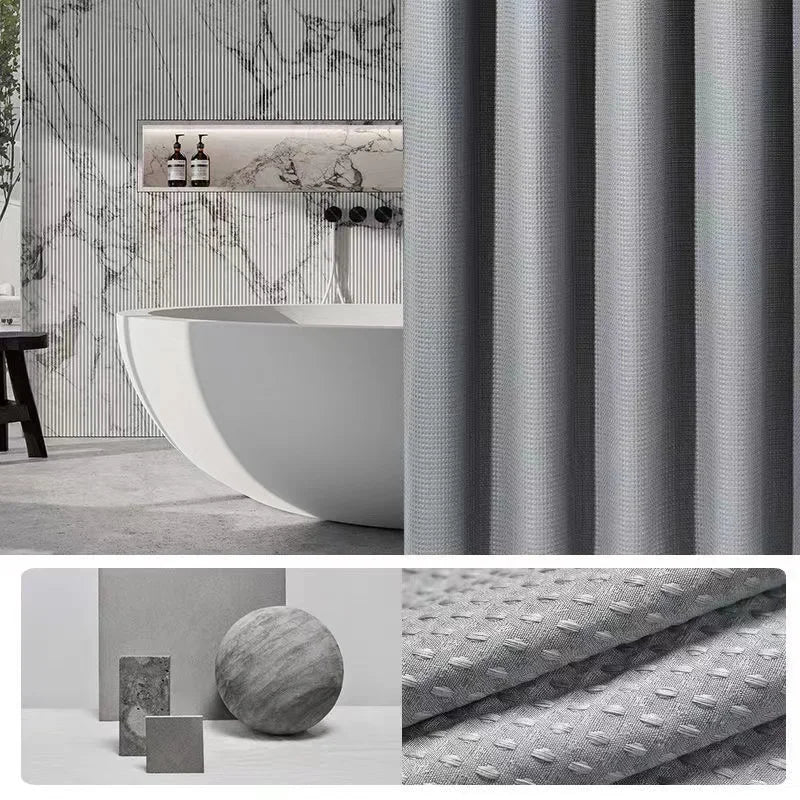 Waffle Shower Curtain, detail view 7
