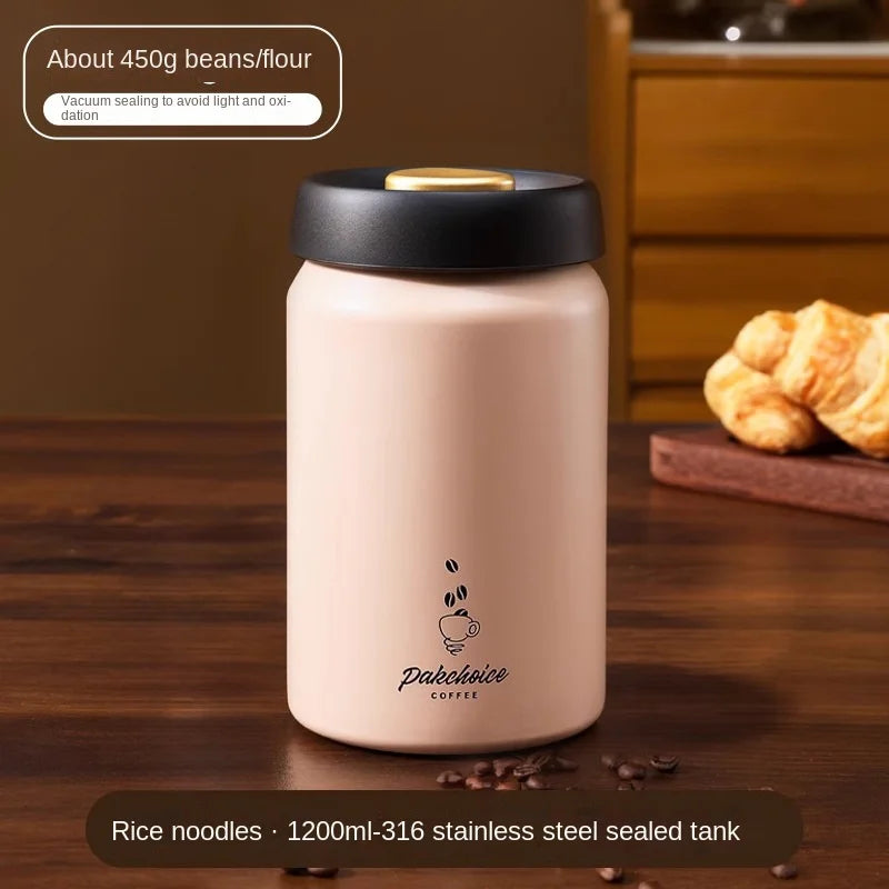 Vacuum Coffee Canister, detail view 13