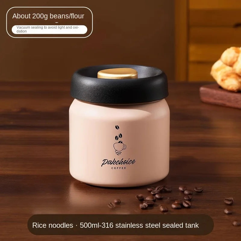 Vacuum Coffee Canister, detail view 8