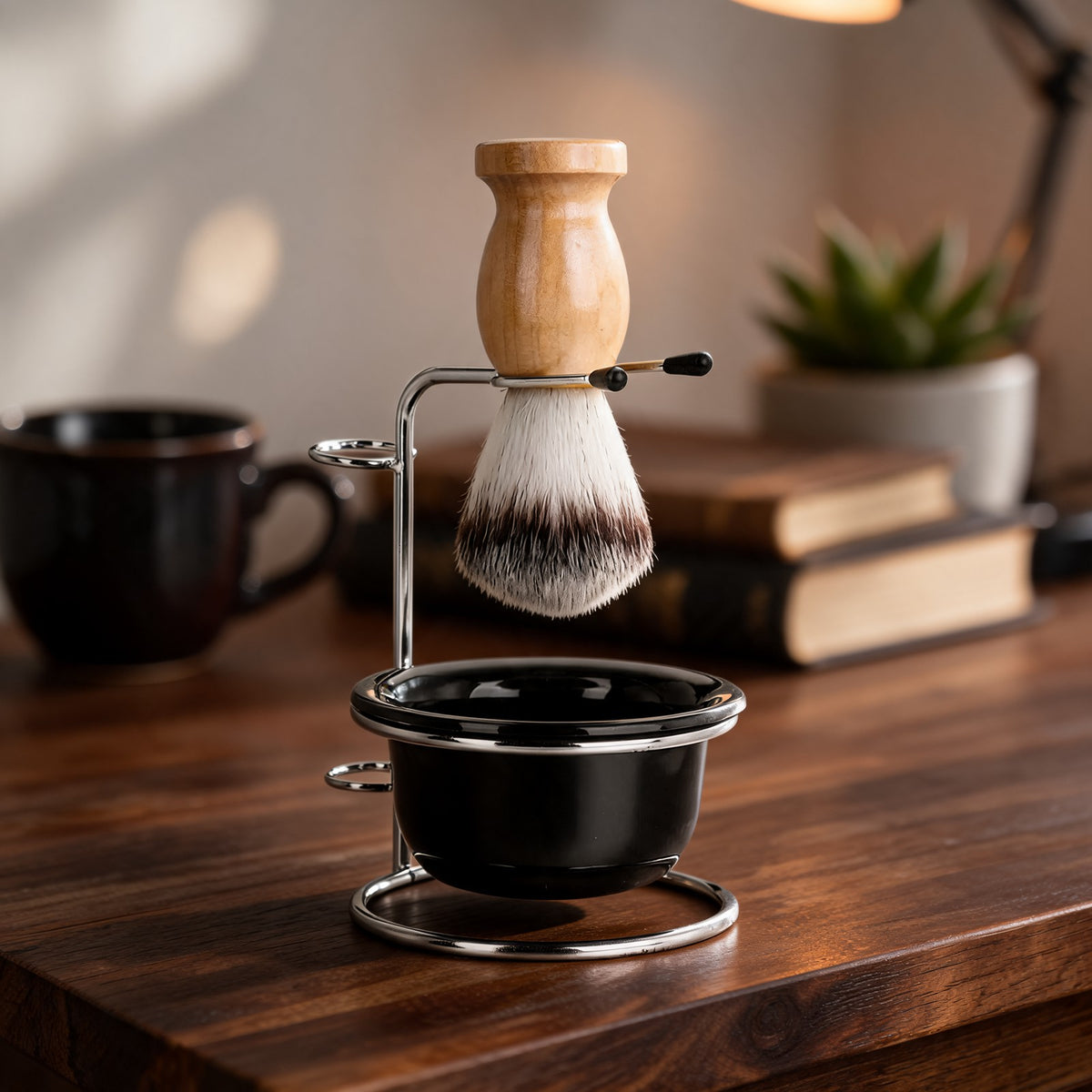 Shaving Brush and Stand