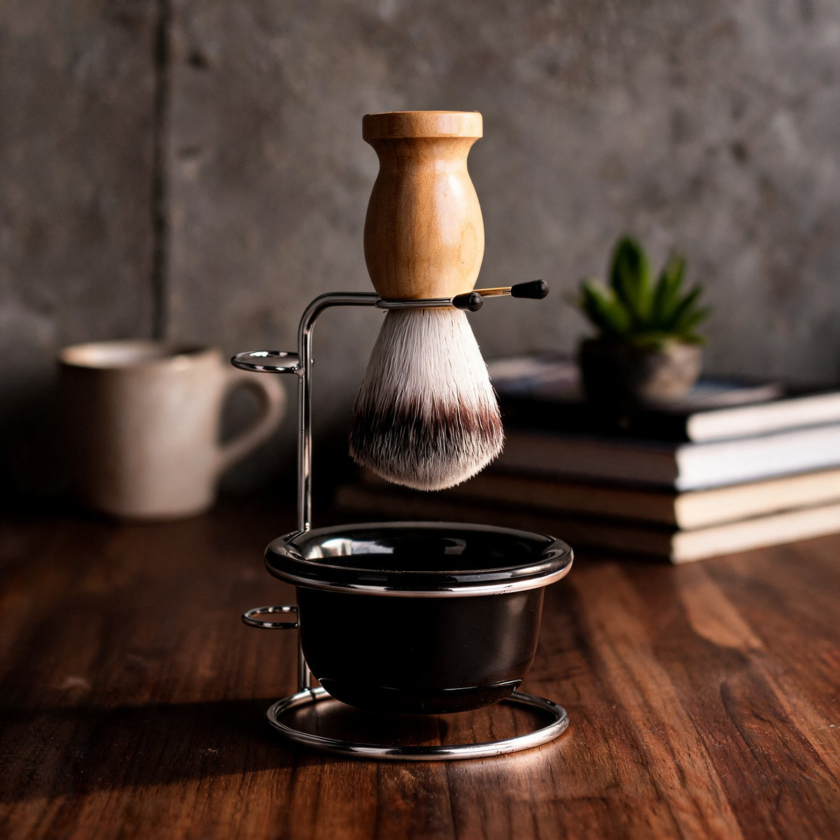 Shaving Brush and Stand